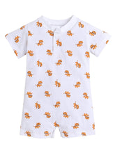 Little Angels Little Angels 1 Pc Onesies/Romper Cotton Round Neck Half Sleeves Tiger Print Bodysuit For Baby Boys Onesies All-Day Play Cotton Romper